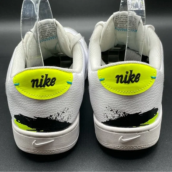 Nike Court Vintage White Volt - Picture 7 of 11